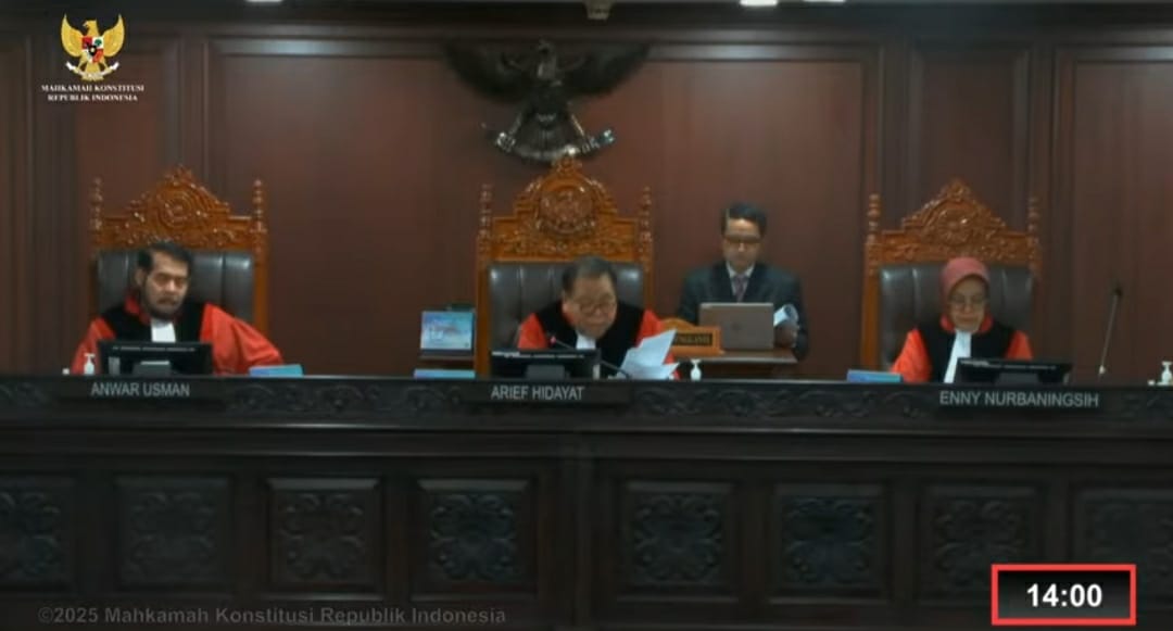 Sidang ke-5 Uji Materiil UU Nomor 8 Tahun 2016 dengan Agenda Pemeriksaan Saksi dan Ahli